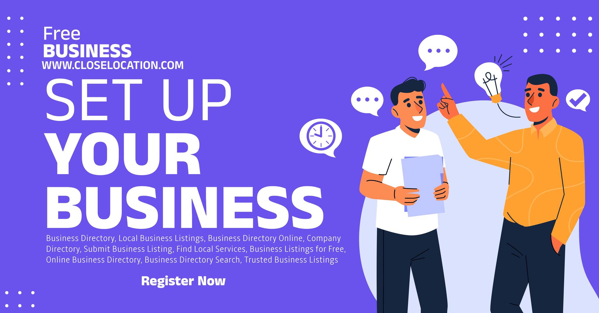 Business Close location - Business Directory Site